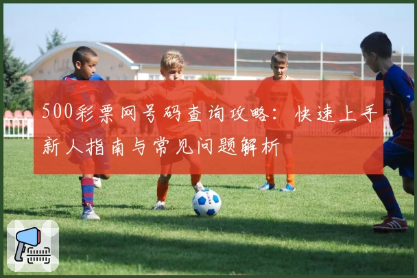500彩票网号码查询攻略：快速上手新人指南与常见问题解析